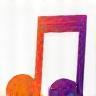 Musical notes symbolizing music production